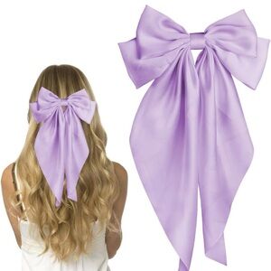 Elegant Lavender Hair Bow